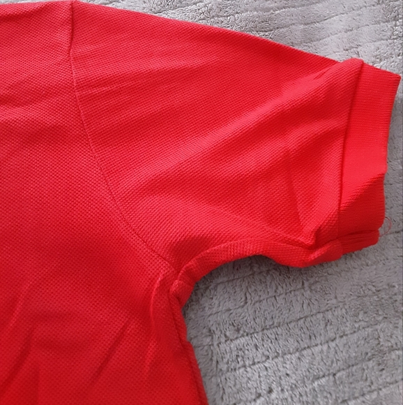 Red boy uniform polo - Picture 4 of 5